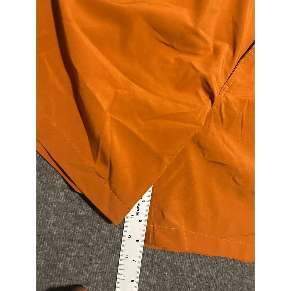 Burlebo everyday short mens orange small new outdoors lightweight fishing